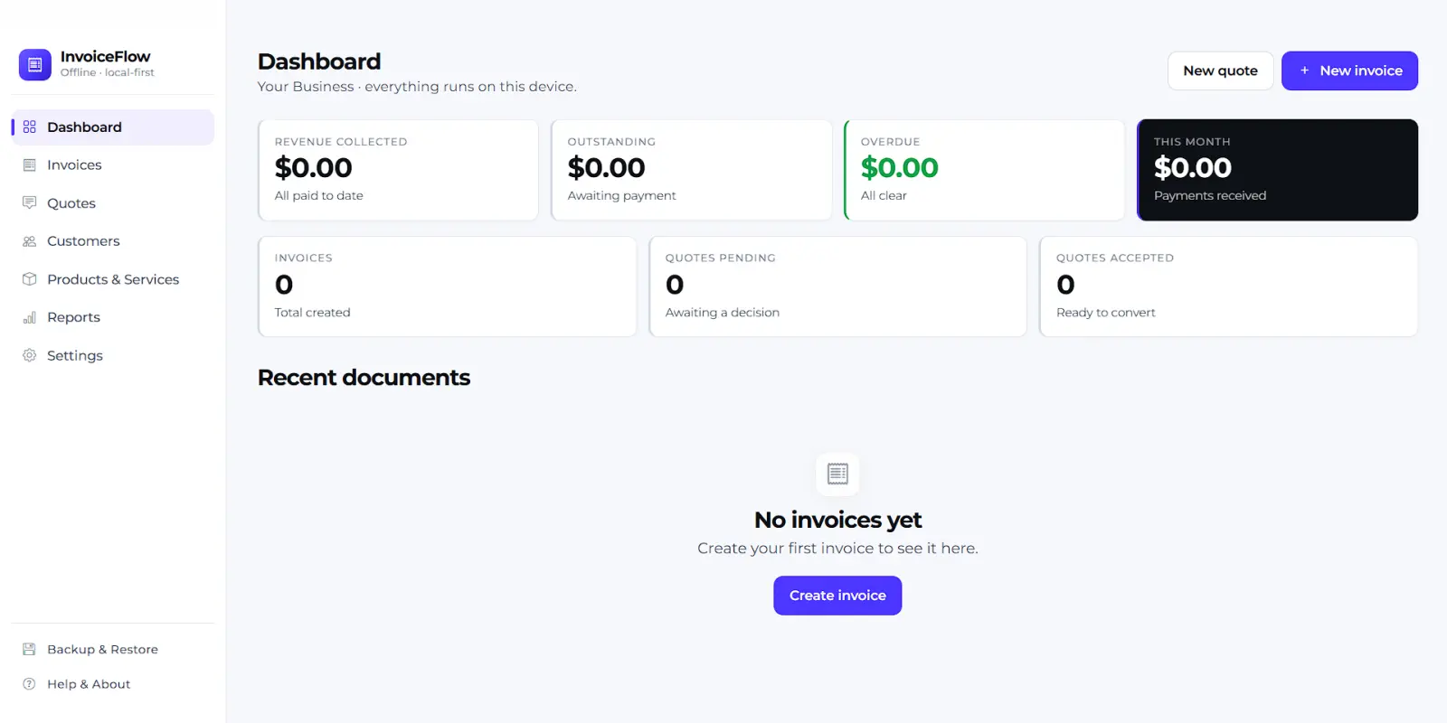 MintMarbles Labs: InvoiceFlow