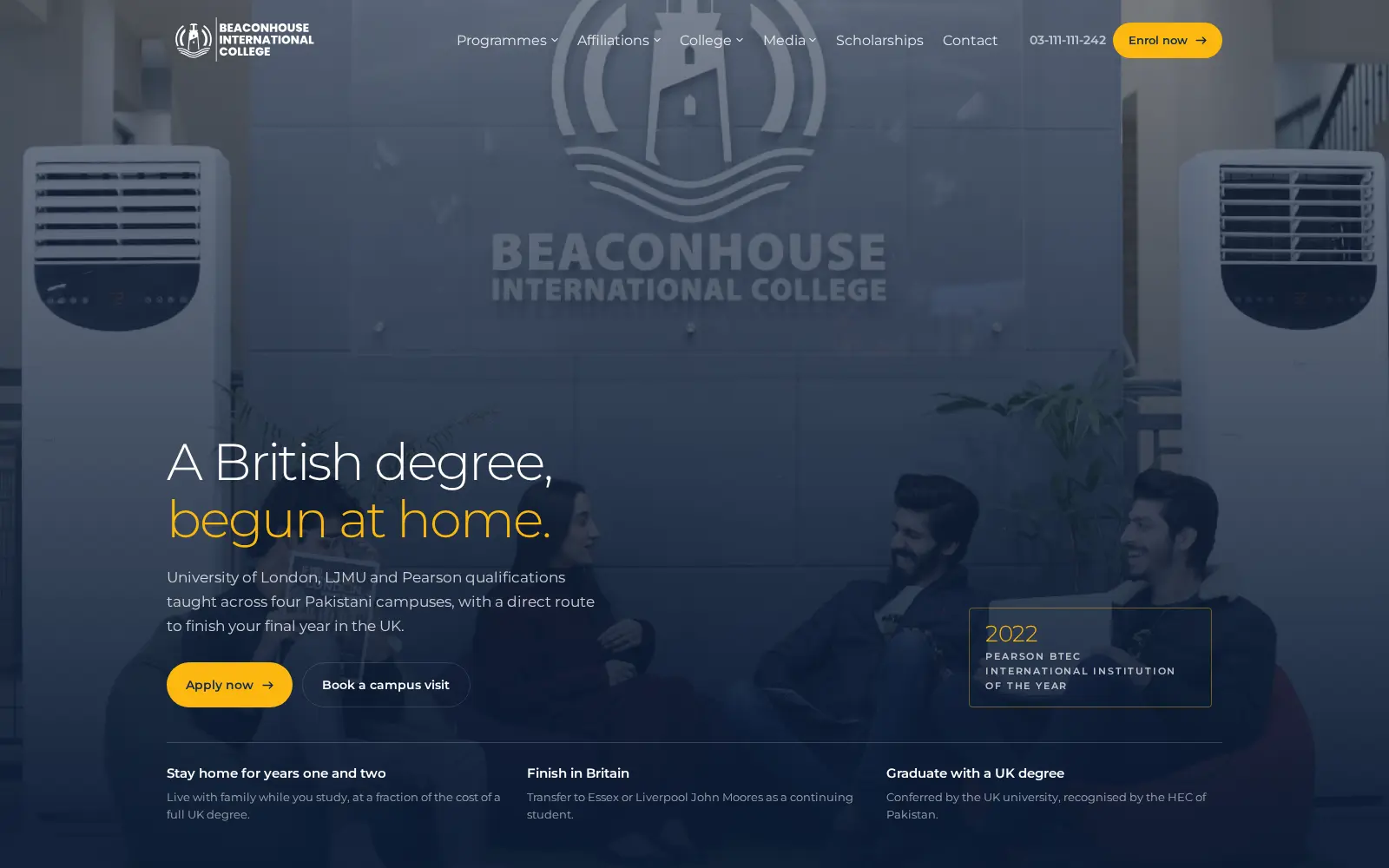 Beaconhouse International College project imagery